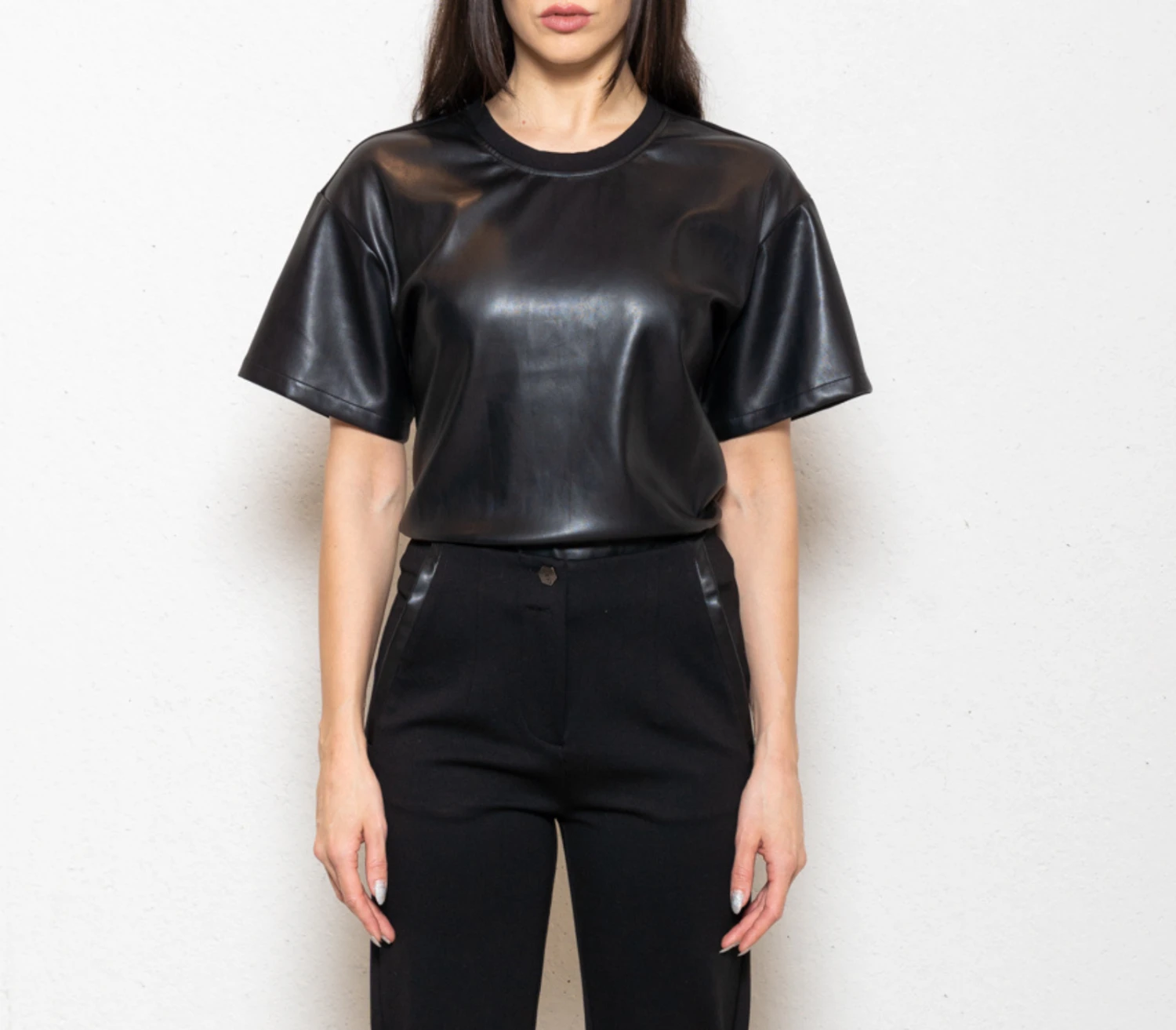 TOP EFFETTO PELLE 7603 4 TOP EFFETTO PELLE 7603 - immagine 2